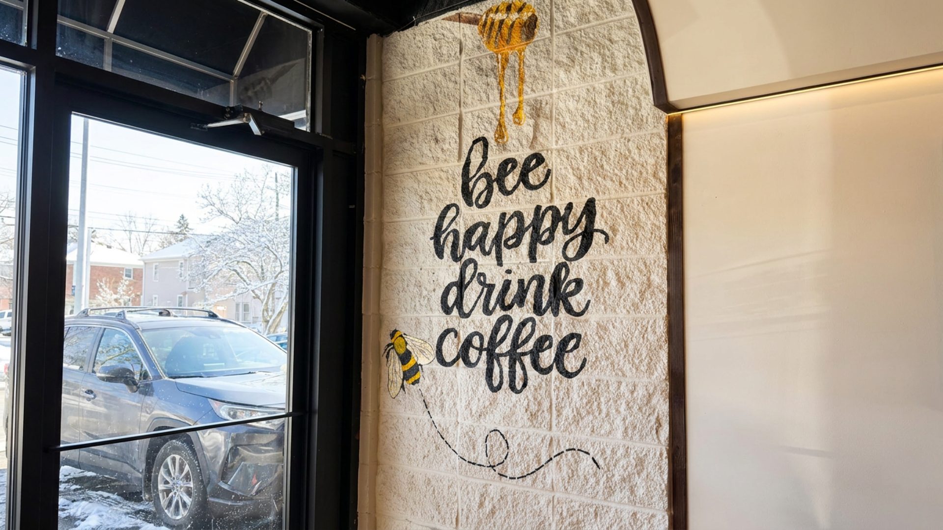 Montclair Girl on Honey Brewed Cafe