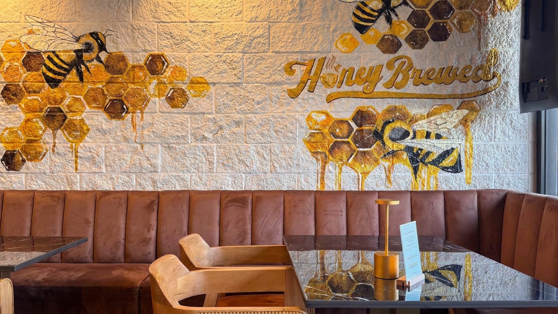 A honey-inspired space unlike any other