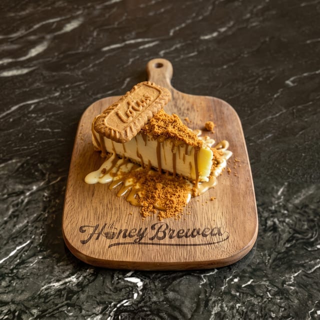 Cheesecake - Lotus Biscoff.